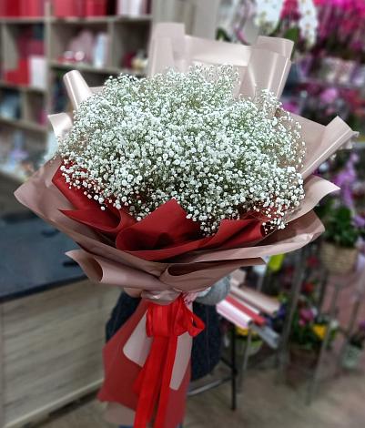 Букет цветов из: Гипсофила в Зеленоградском