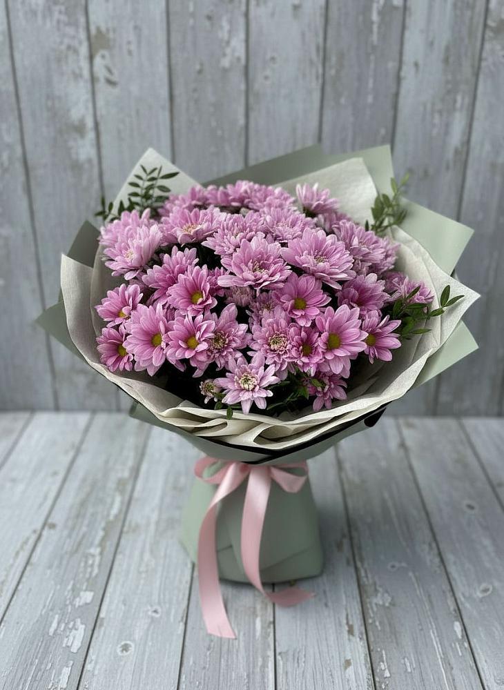 Букет цветов из: Хризантемы в Зеленоградском