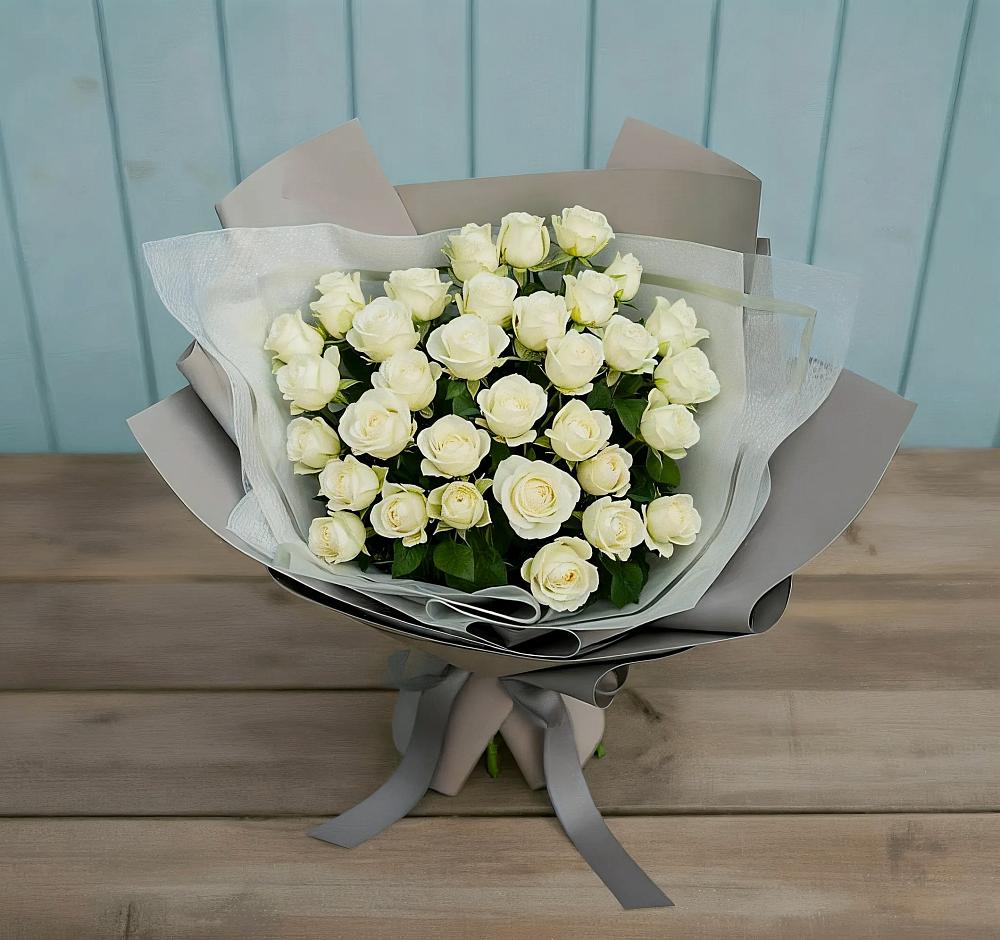 Букет Белоснежная нежность в Зеленоградском