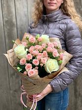 Букет цветов из:  Розы в Зеленоградском