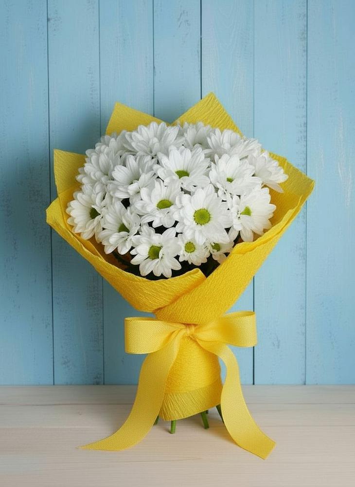 Букет цветов из: Хризантемы в Зеленоградском