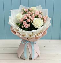 Букет цветов из:  Розы в Зеленоградском