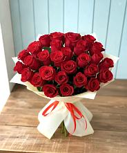 Букет 29 Красных роз в Зеленоградском