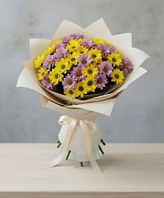 Букет цветов из:  Хризантемы в Зеленоградском