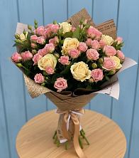 Букет цветов из:  Розы в Зеленоградском