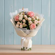 Букет цветов из:  Розы в Зеленоградском