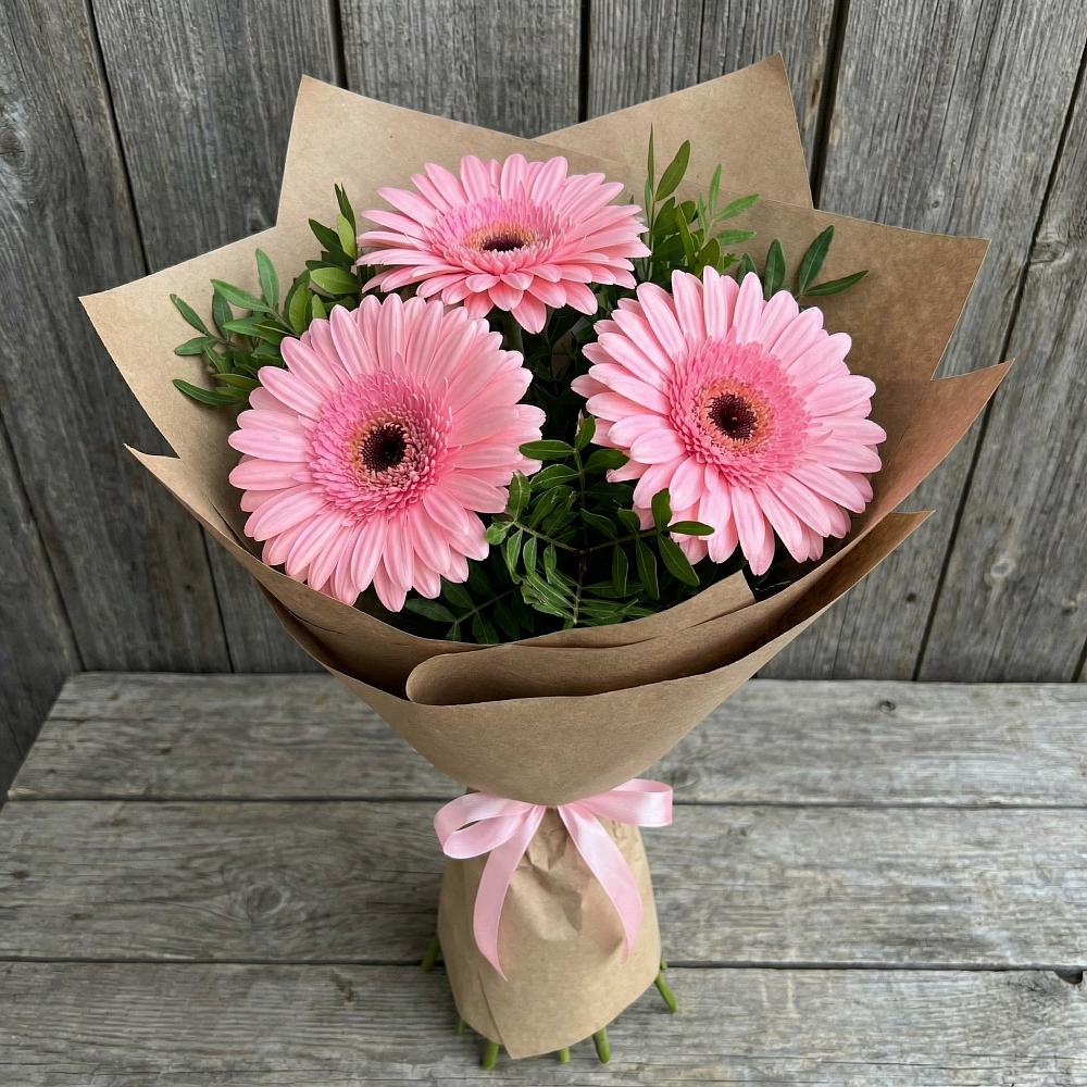 Букет цветов из: Герберы в Зеленоградском